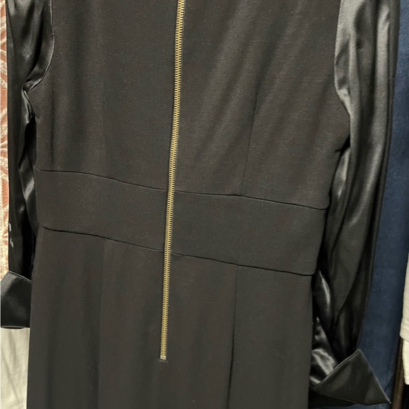 Muse Black Sheath Dress Long Sleeve Scoop Neck - Picture 4 of 4